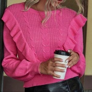 Pink Knit Sweater